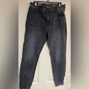 KanCan Maurice’s Womens Distressed Black Jeans size 32